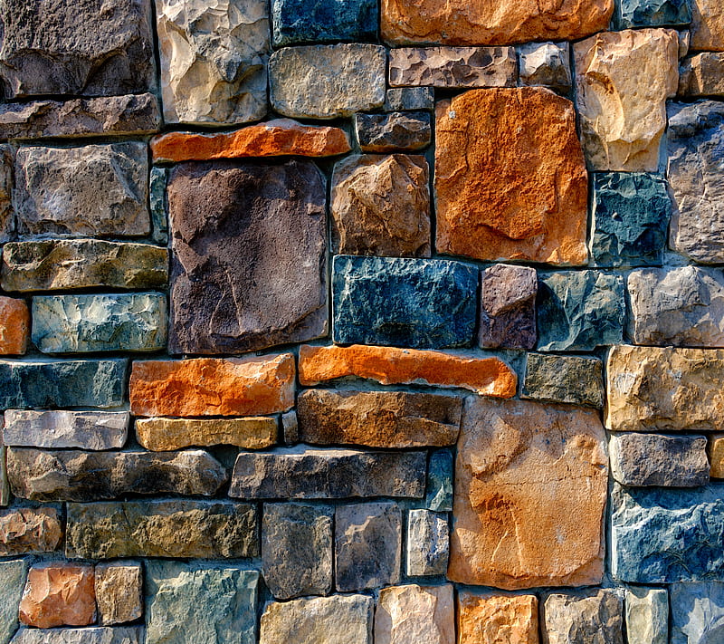 Rocky Wall, pattern, rock, stone, texture, wall, HD wallpaper