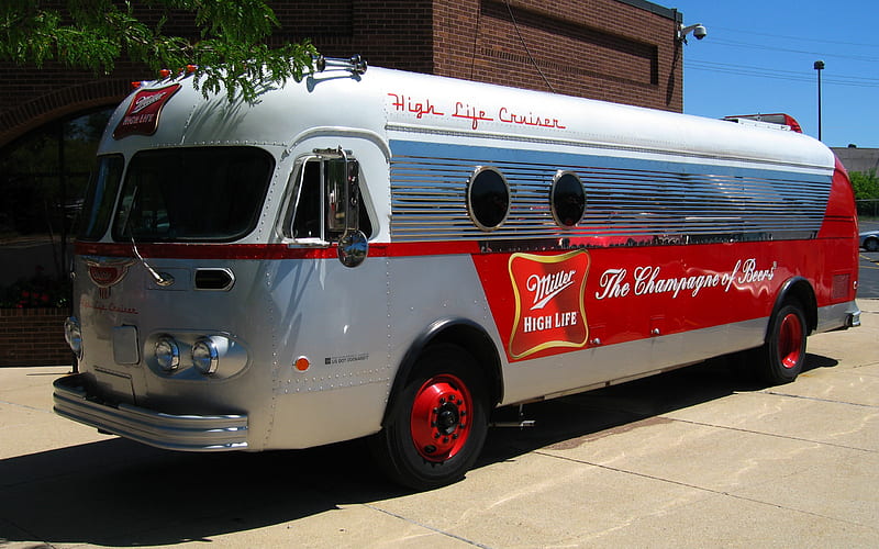 Miller Beer (wds), , miller, wds, miller beer, beer, bus, HD wallpaper
