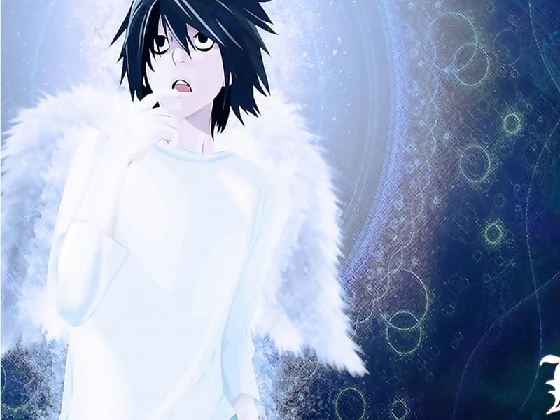 L Lawliet, Manga, Death Note, Anime, Boss, HD wallpaper