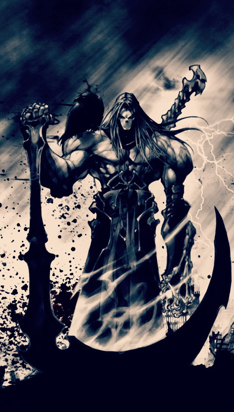 darksiders death reaper form wallpaper