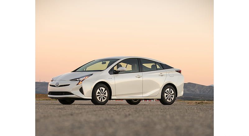 2016 Toyota Prius Two Eco - Front Three-Quarter, car, HD wallpaper | Peakpx