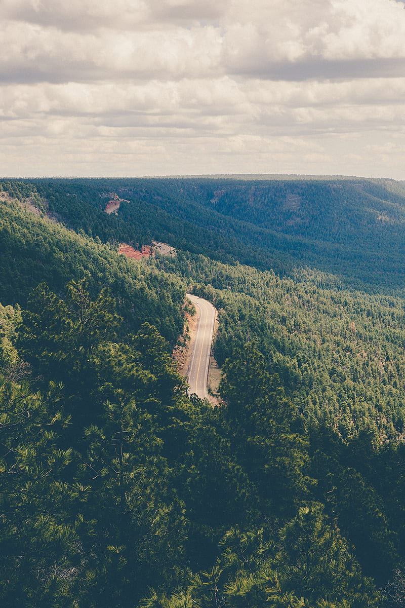 nature, landscape, road, HD phone wallpaper