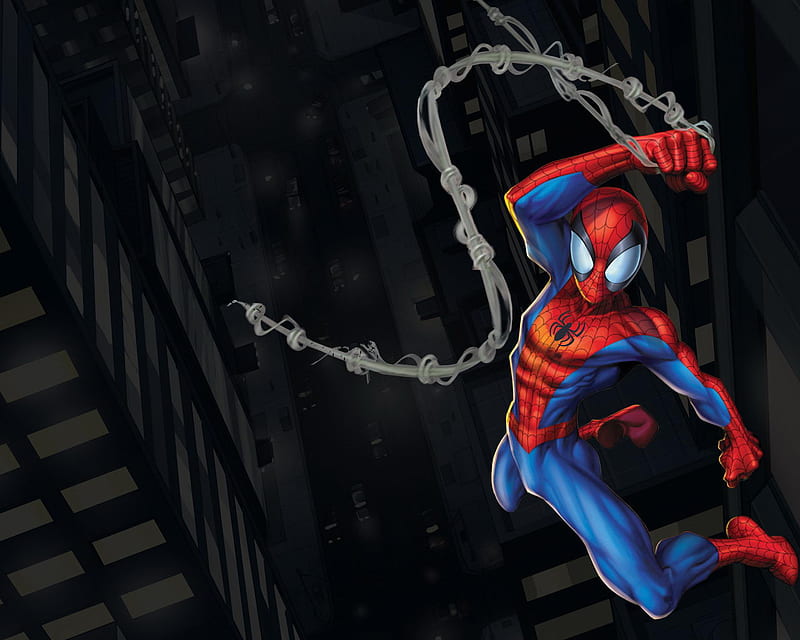 Spiderman, negro, cómic, marvel comic, Fondo de pantalla HD | Peakpx