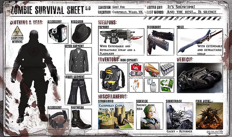Zombie Survival KIT, survival, dead, kit, zombie, HD wallpaper | Peakpx