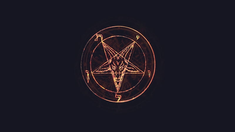 Dark, Occult, Pentagram , Symbol, HD wallpaper