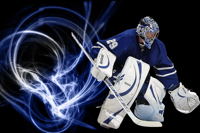 Maple Leafs Goalie [Pogge], toronto, justin, nhl, maple, goalie, leafs, pogge, HD wallpaper