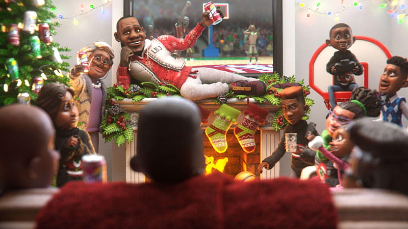LeBron James Is Lying On Decoration Table With Sprite Cranberry Sprite Cranberry, HD wallpaper