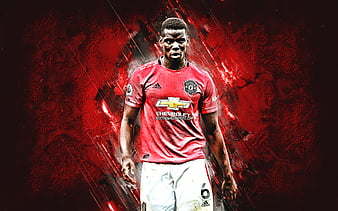 Paul Pogba, French footballer, Manchester United FC, portrait ...