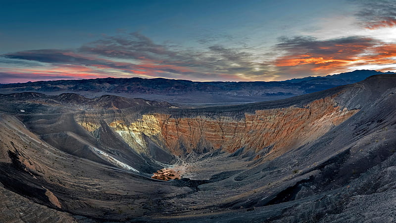 Ubehebe Crater Death Valley Travel, HD wallpaper