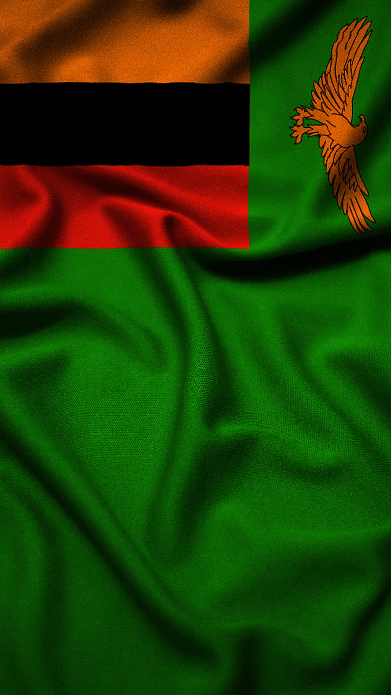 Zambia, Zambia country, Zambia flag, HD phone wallpaper