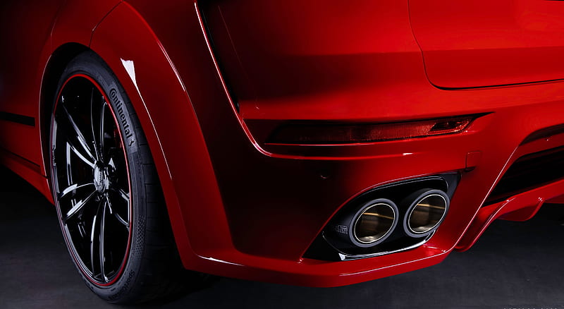 2016 TECHART Magnum based on Porsche Cayenne - Rear Bumper , car, HD wallpaper