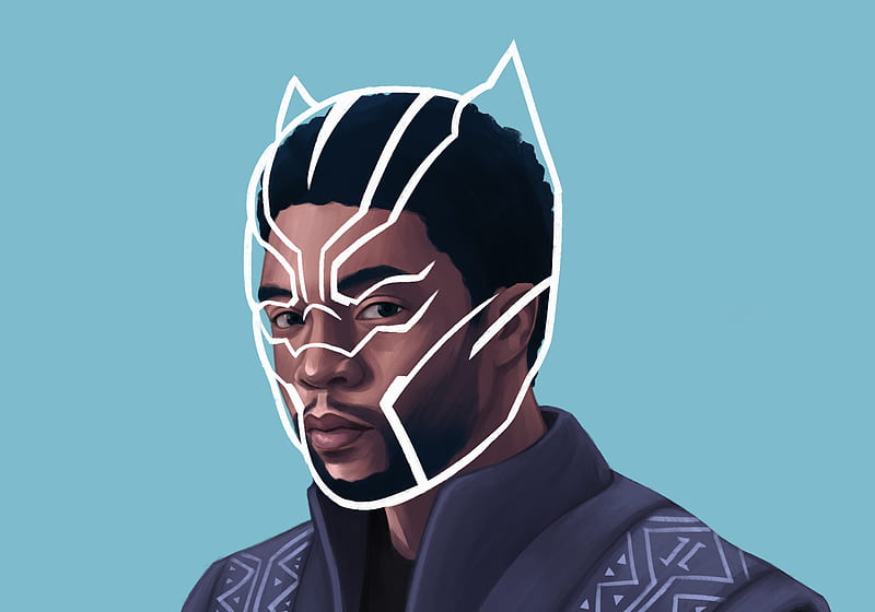 Black Panther T Challa 2018 Fan Artwork, black-panther, movies, 2018-movies, artwork, artist, artstation, HD wallpaper