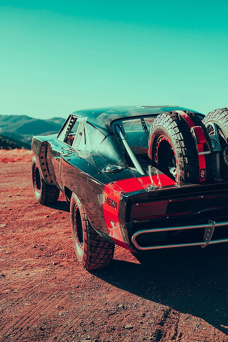 Offroad Muscle car, dodge, offroad, HD phone wallpaper