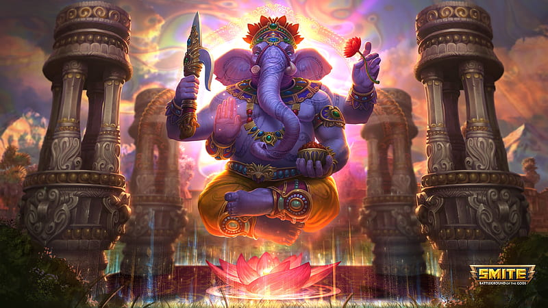 Lord Ganesha, ganesh, ganpati, god, hindu, HD wallpaper