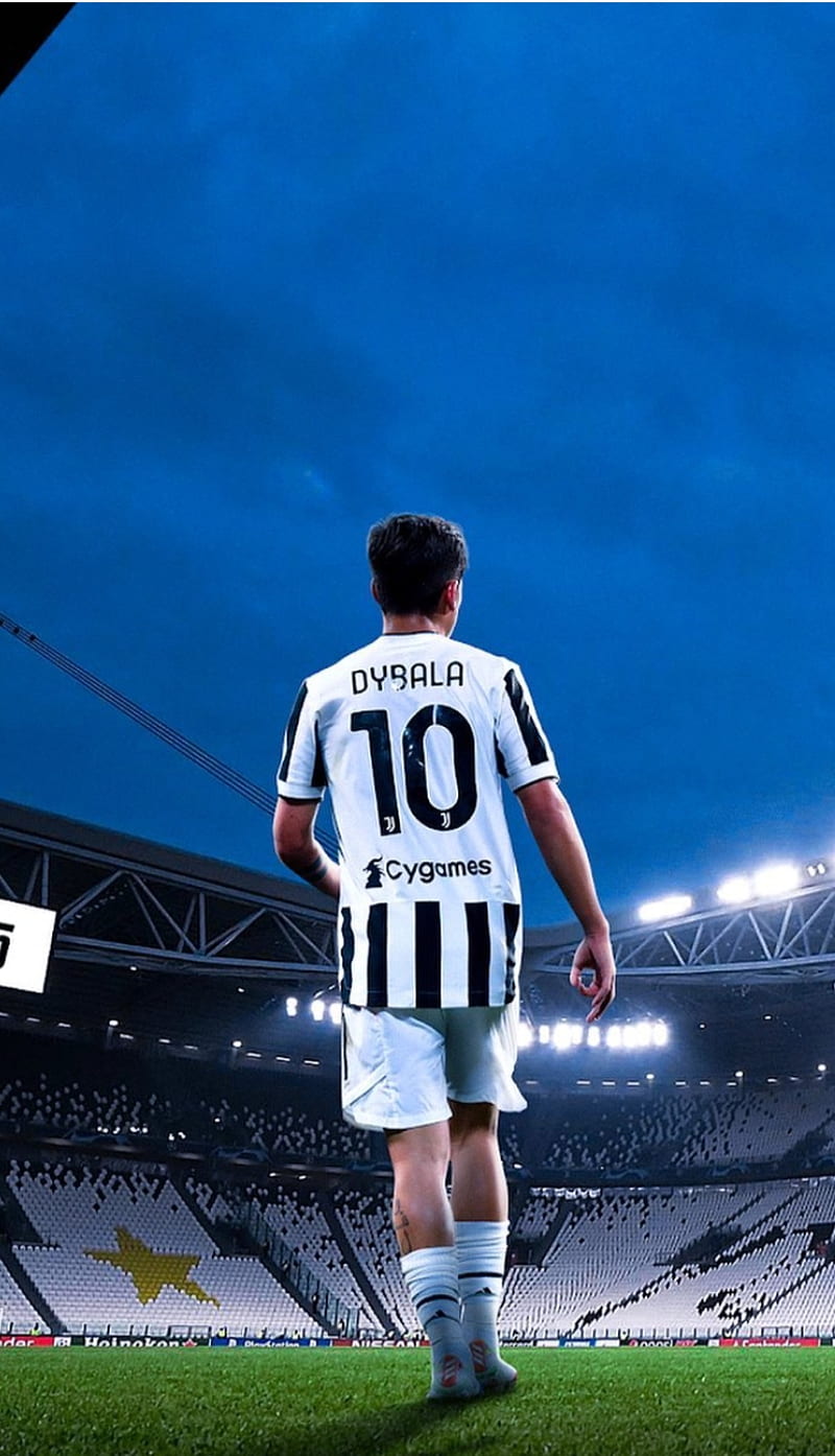 Dybala Tapeta 21/22, Juventus, football, HD phone wallpaper