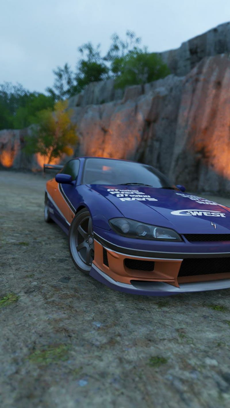 Amazing Drift Car Artwork In 1366x768 Resolution