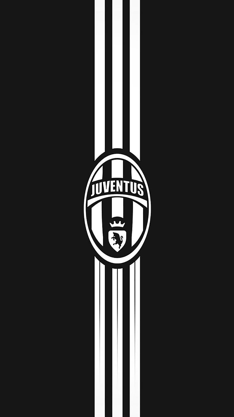 Juventus BW, calcio, logo, HD phone wallpaper