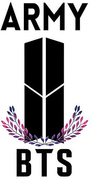 BTS logo, army, purple, HD phone wallpaper | Peakpx