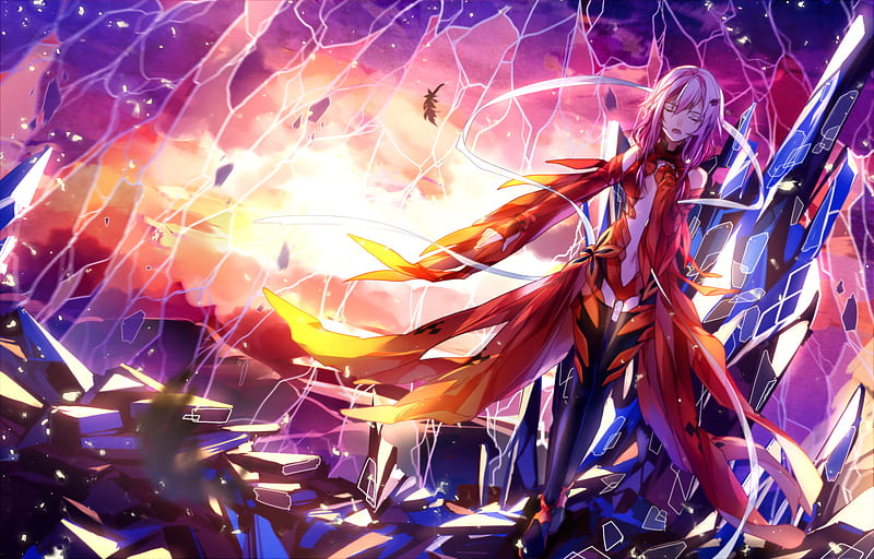 Guilty Crown Girl Inori Yuzuriha Anime Poster – My Hot Posters