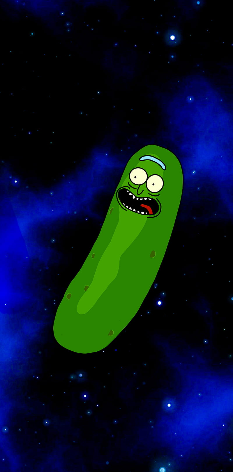 Pickle Rick , cartoon, drawing, pickle, pickle rick, rick and morty, television, HD phone wallpaper