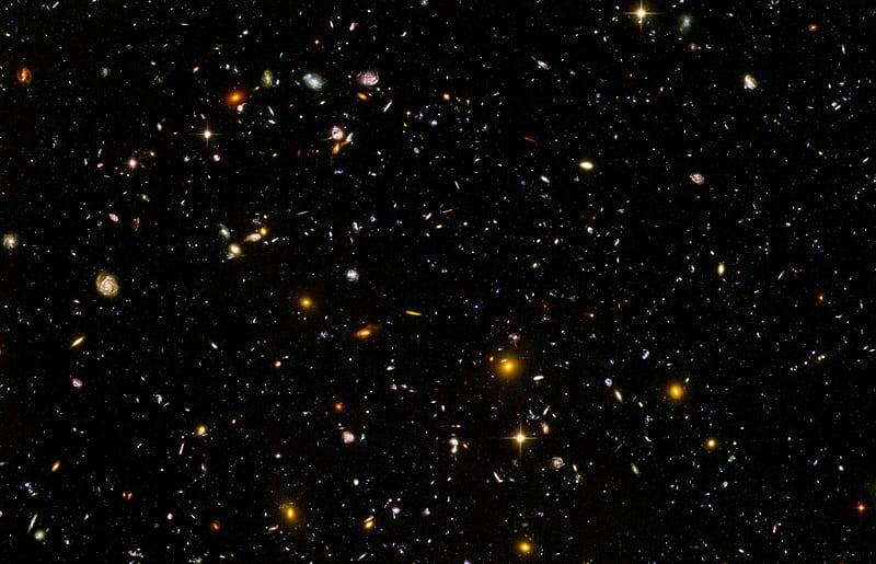 Deep Space 1, universe, hubble telescope, space, galaxy, HD wallpaper