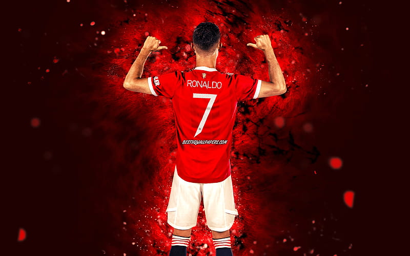 Cristiano Ronaldo, back view, manchester united, cr7, seven, number 7, HD  wallpaper | Peakpx