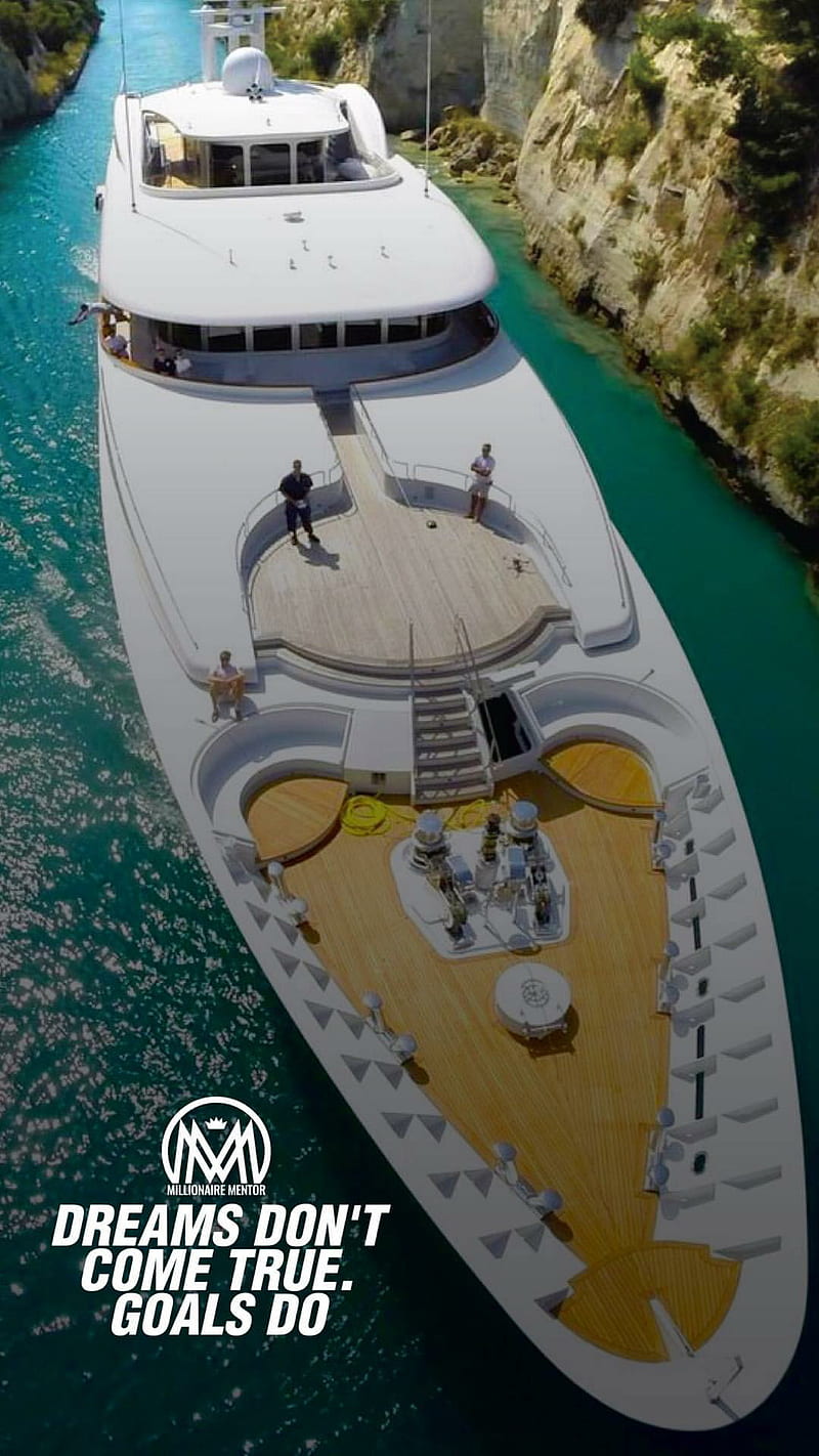 Millionaires sayings, docks, luxury, sea, ship, yacht, yachts, HD phone wallpaper