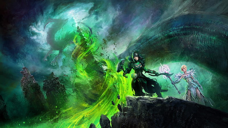 Video Game, Guild Wars 2: End of Dragons, HD wallpaper