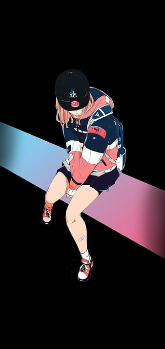 Anime girl oled, HD phone wallpaper | Peakpx