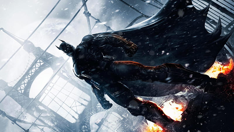 Batman Arkham Origins Arts, batman, superheroes, artwork, digital-art, HD wallpaper