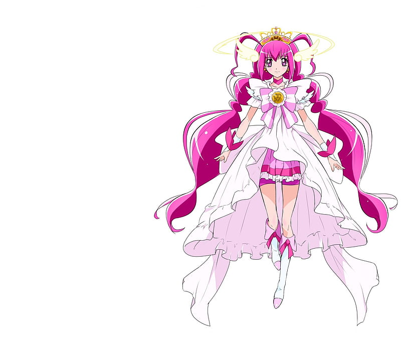 Cure Happy Pretty Dress Sweet Magical Girl Nice Pretty Cure Twin Tail Hd Wallpaper Peakpx