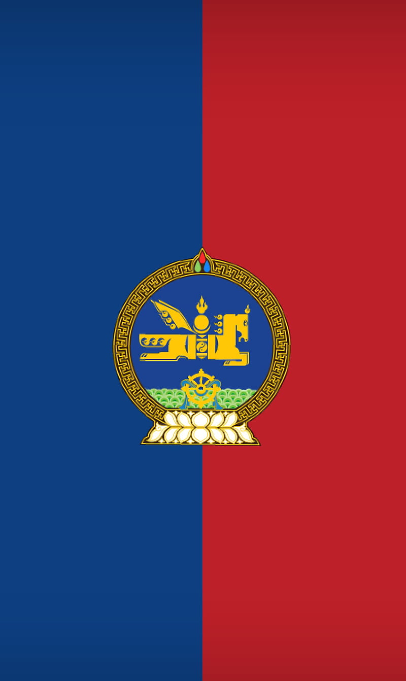 Mongolia, flag, mongolian, suld, HD phone wallpaper