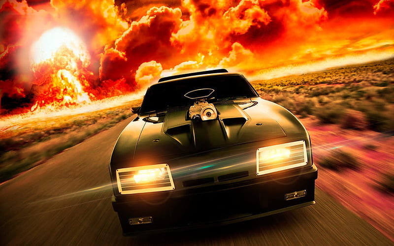 Ai Art Mad Max Car Fire Video Games Video Game Art Wallpaper -  Resolution:3060x2048 - ID:1358315 - wallha.com