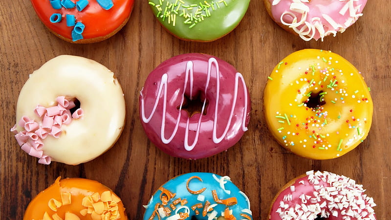 Glazed Donuts Cara Membuat Donat, HD wallpaper