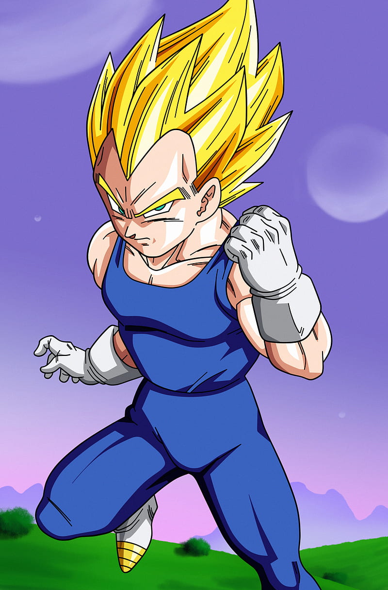 Super Saiyan Blue Vegeta Evolved (Dragon Ball Z) Portrait Ver