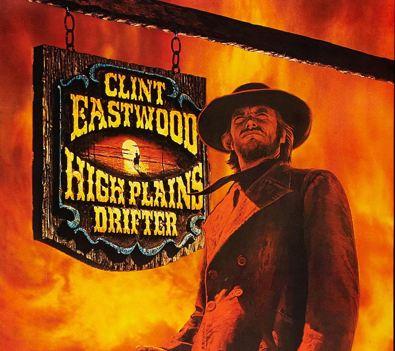 High plains drifter, clint, cowboy, eastwood, westen, HD wallpaper
