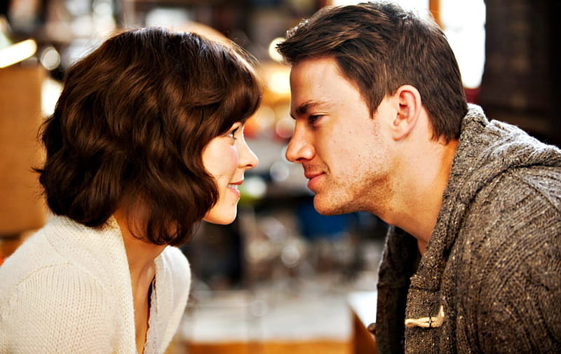 The Vow (2012), Channing Tatum, movie, man, valentine, woman, Rachel McAdams, actress, love, couple, actor, HD wallpaper