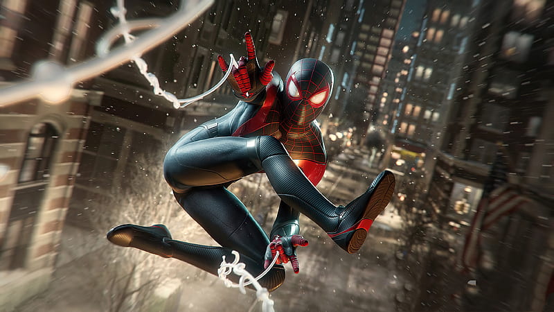 Marvels Spiderman Miles Morales 2020, spider-man-miles-morales, games, 2020-games, ps5-games, ps-games, spiderman, marvel, HD wallpaper