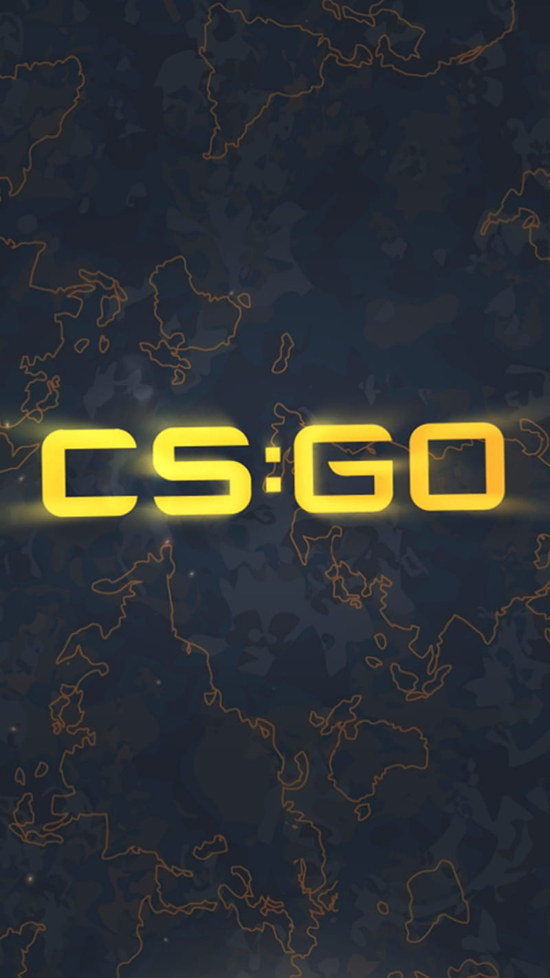 CS GO, counter, strike, global, ofensive, logo, yellow, word, HD phone  wallpaper | Peakpx