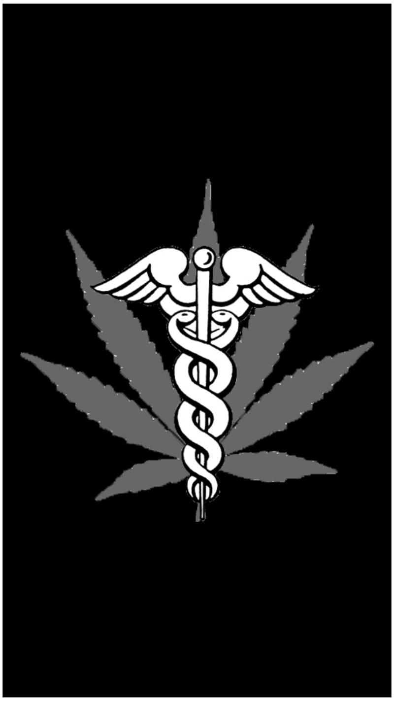 Medicine, black, black and white, herb, herbal, marijuana, medicinal, pot, white, HD phone wallpaper