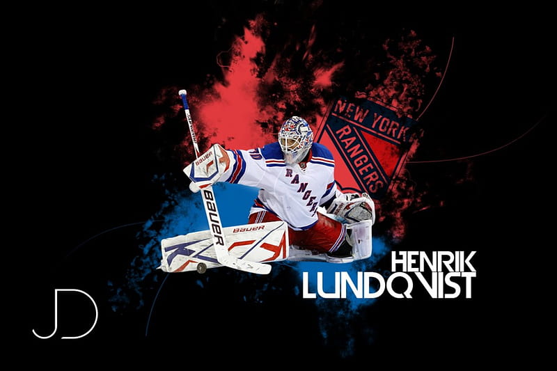 Henrik Lundqvist, rangers, york, nhl, goaltender, new, henrik, goalie, lundqvist, HD wallpaper