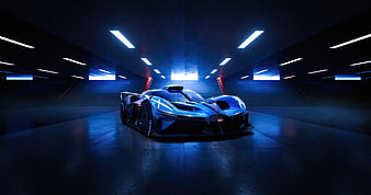 Bugatti Bolide, bugatti-bolide, bugatti, cars, 2021-cars, behance, HD wallpaper