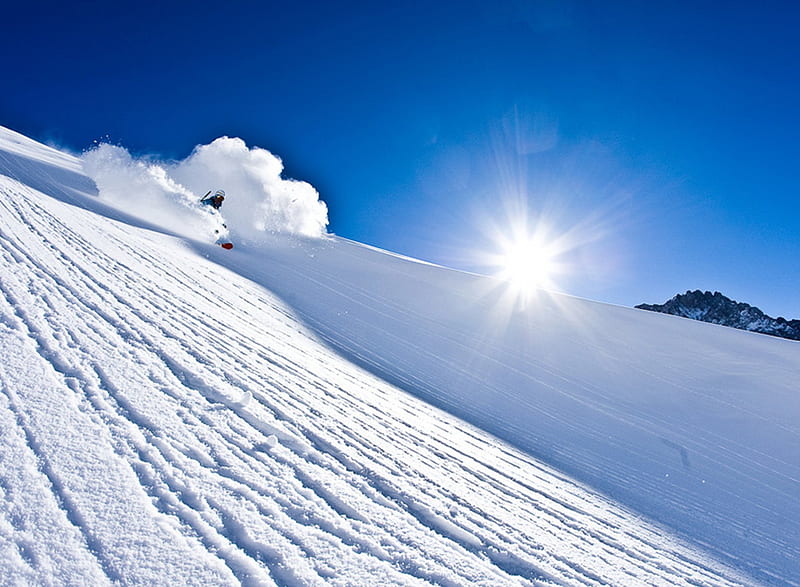 skiing, Winter, Snow, Ski, Mountains / and Mobile Background, Awesome Ski, HD wallpaper