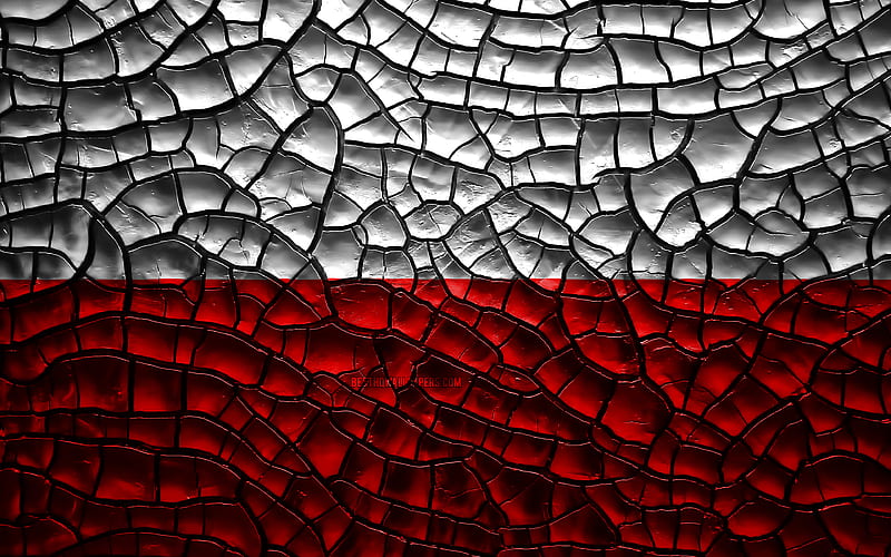 Flag of Thuringia german states, cracked soil, Germany, Thuringia flag, 3D art, Thuringia, States of Germany, administrative districts, Thuringia 3D flag, HD wallpaper