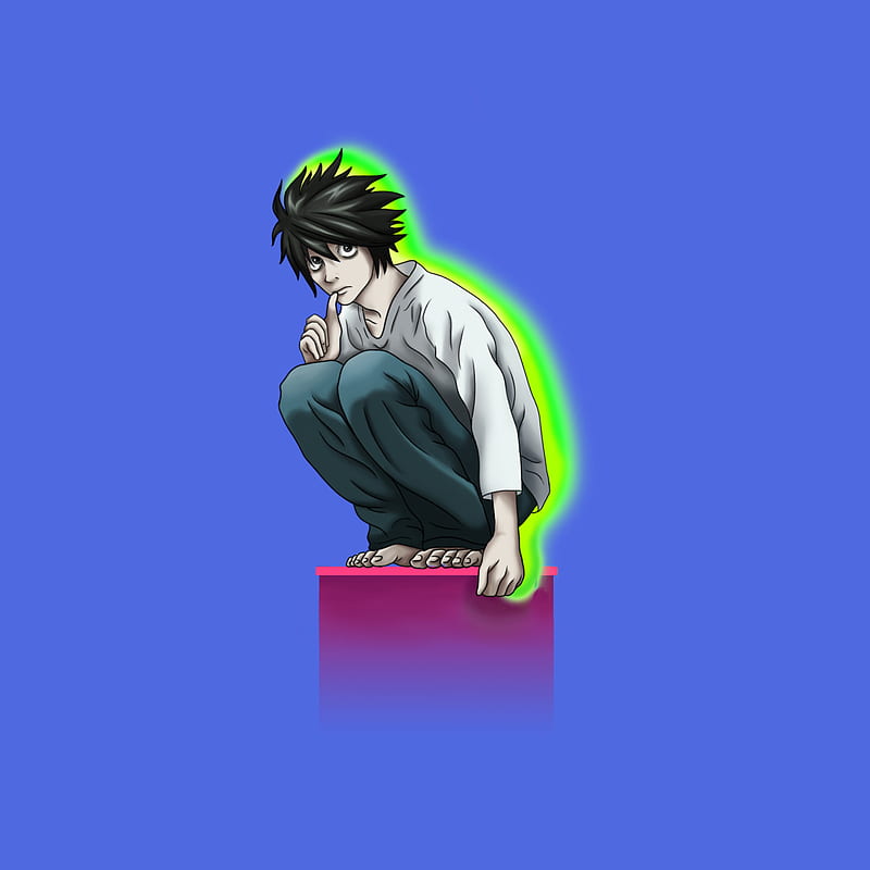 Why Does L Sit Like That in Death Note He Explains It