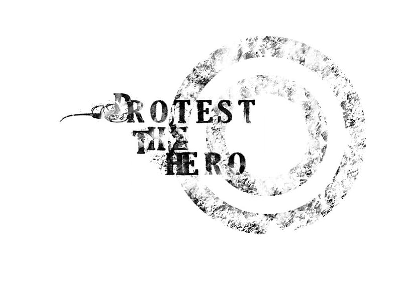 Protest The Hero Grunge Logo, arif, pth, protest the hero, headless bass, tim, rody, double bass, HD wallpaper