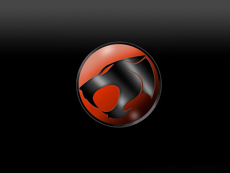 Thundercats logo, black, red, thundercats, logo, HD wallpaper
