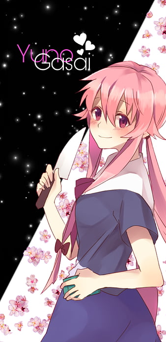 Mirai Nikki, anime girls, Gasai Yuno - wallpaper #141209 (1920x1080px) on