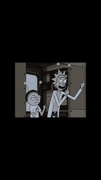 Rick and Morty, funny, minimal, rick and morty, rick y morty, HD