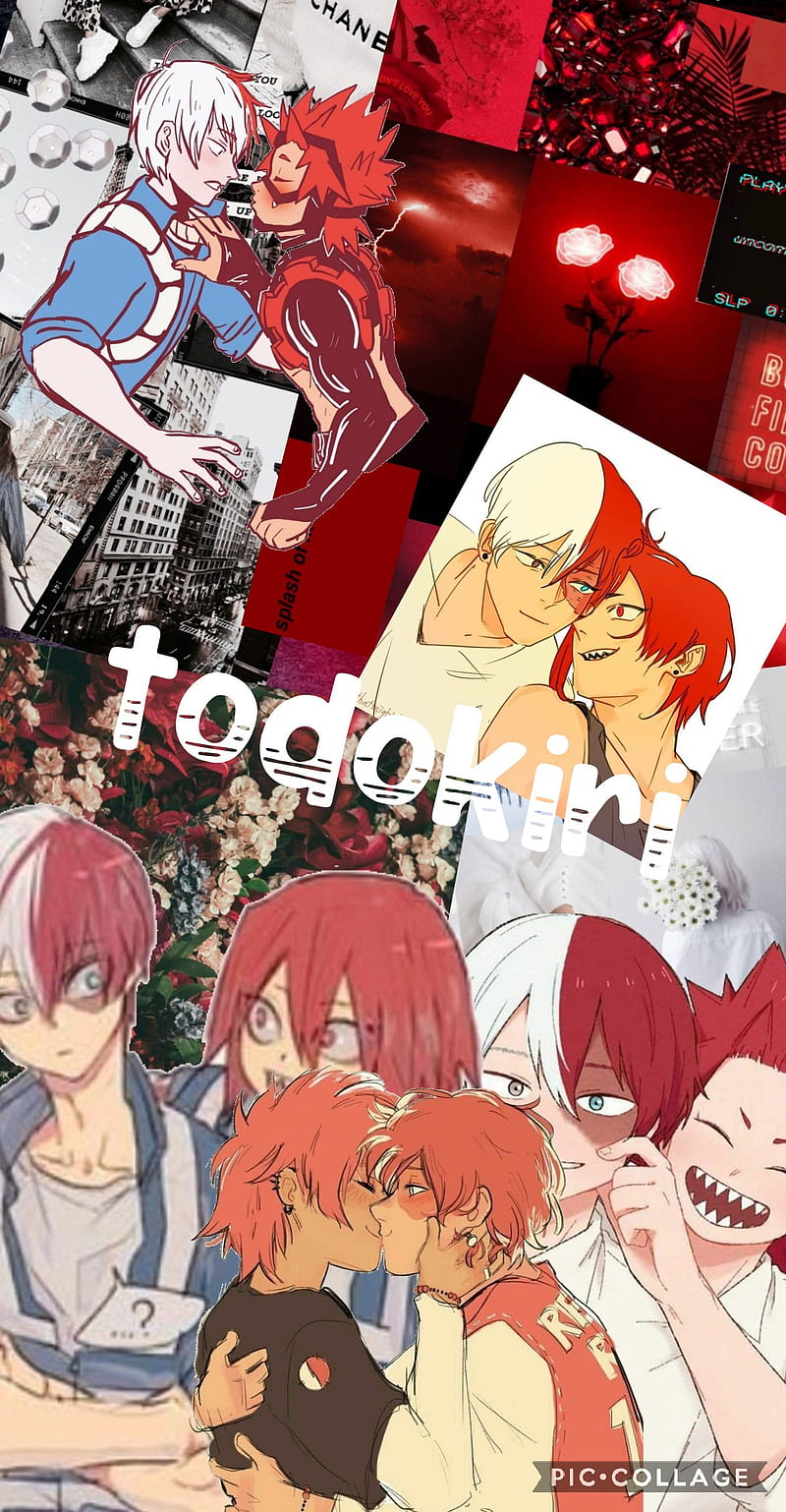 Todokiri, shoto, mha ship, eijiro, todoroki, mha, bnha, kirishima, anime, HD phone wallpaper